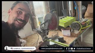 How to use Miter Saw RYOBI fast in 90 seconds by Gabak Business Entrepreneurship education 123 views 3 months ago 2 minutes, 57 seconds