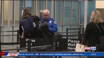 TSA checkpoint expanded at XNA