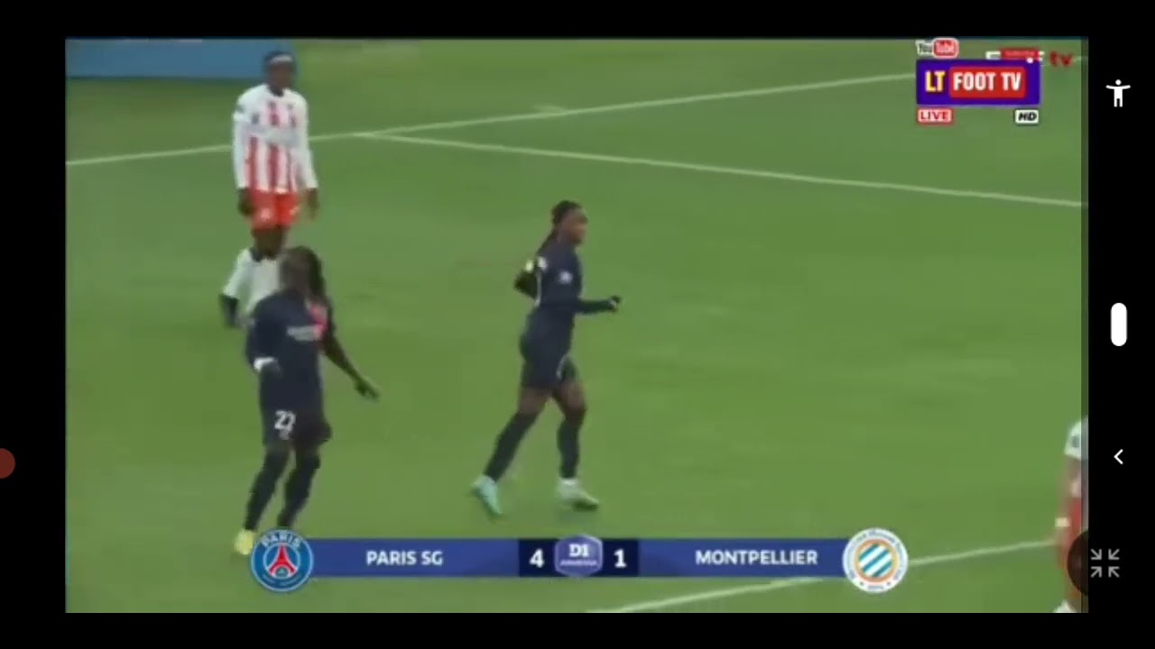 Tabitha Chawinga goal and 2 assist For PSG Women Team - YouTube