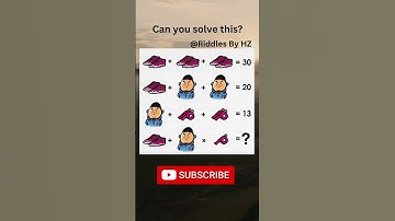 Can you solve this math riddle? #shorts #riddles #mathriddles #subscribe