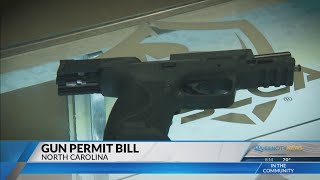 NC lawmakers consider lifetime concealed carry gun permit