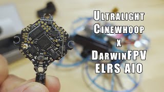 Ultralight Cinewhoop ❎ DarwinFPV ELRS AIO FC 🛠️