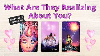 💝WHAT ARE THEY REALIZING ABOUT YOU? 🔥PICK A CARD 💘 LOVE TAROT READING 🌺 TWIN FLAMES 🌈 SOULMATES