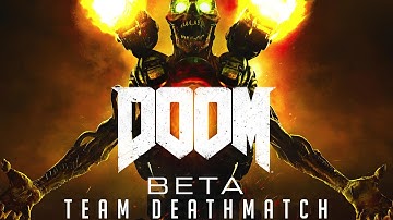 Doom Closed Beta Team Deathmatch Gameplay (PS4)