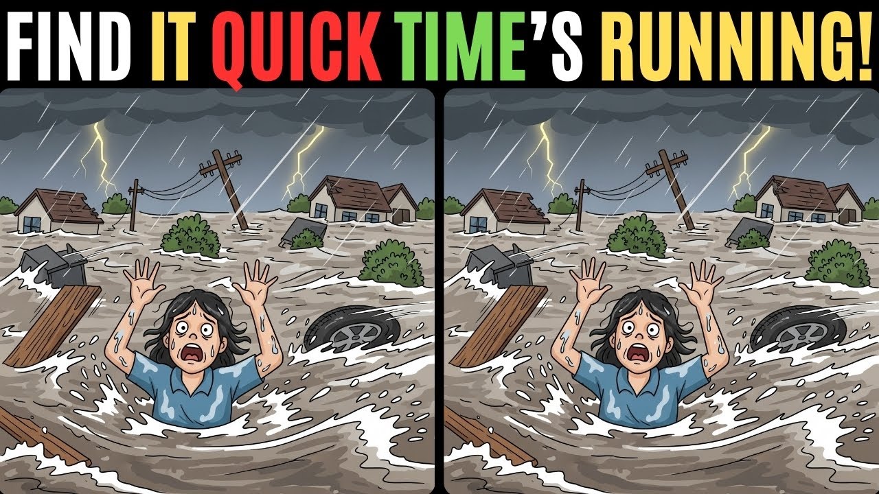 Найди отличия 🧩 Эпический марафон пазлов! 🔍 Готов? 🧠🎯 #211