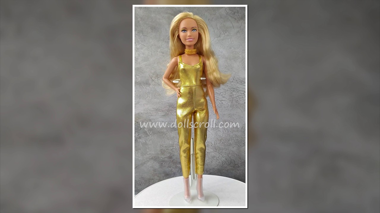 Mattel - Barbie - Fashionistas #222 - Barbie 65 - Golden Dream - Petite