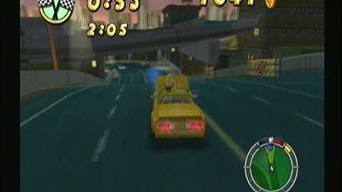 Simpsons Hit and Run Level 5 Wager Race