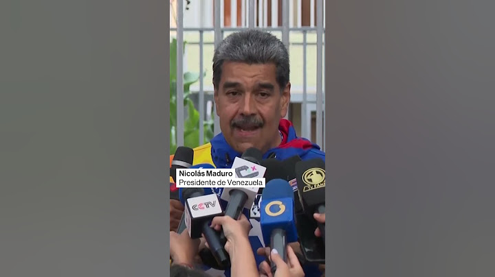 El presidente Nicolás Maduro vota en las elecciones presidenciales de Venezuela