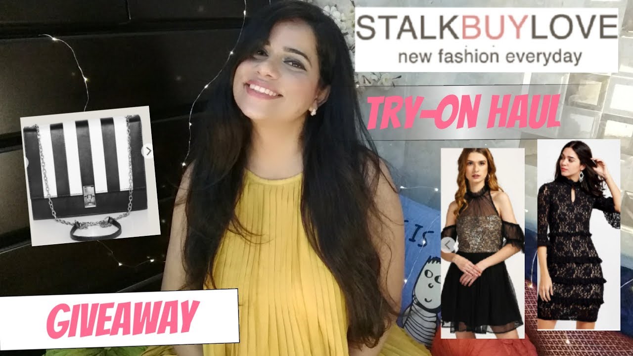 indian youtuber neelam instagram STALKBUYLOVE TRY-ON HAUL + APRIL GIVEAWAY 2 | Sana K