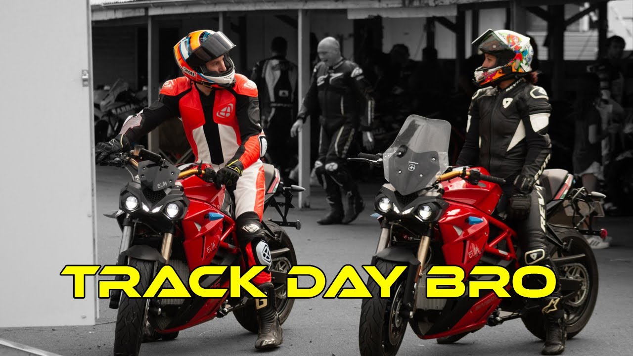 We took our Energica Ribelles to the track! - YouTube