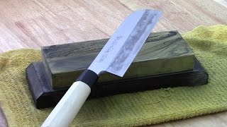 Yoshihiro Knife Sharpening Tutorial Episode 1: How to sharpen a Single Edged Knife