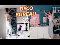 VLOG DÉCO 9 : JE TERMINE LA DÉCO DE MON BUREAU + PIÈCE YOUTUBE  !