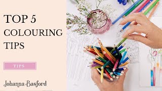 Johanna Basford - My Top 5 Colouring Tips! screenshot 5