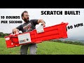 WORLD'S LARGEST NERF GATLING GUN