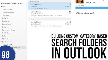 Creating Search Folders