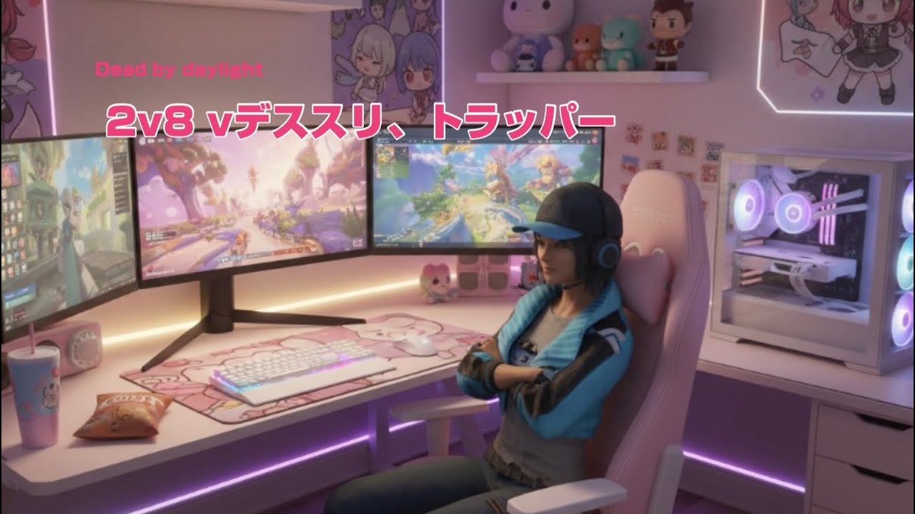 新技：サバ高ｐｉｎｇチェイス😁今期初デススリ。ジョナSorry。２ｖ８もうすぐ終わるからラッシュ【Dead by Daylight】DBD