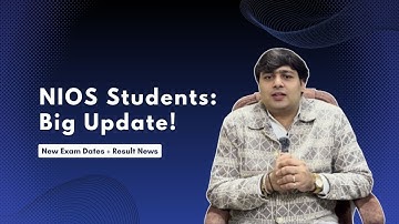NIOS October 2025 Exam Update: New Schedule, Result Date & Admission Help