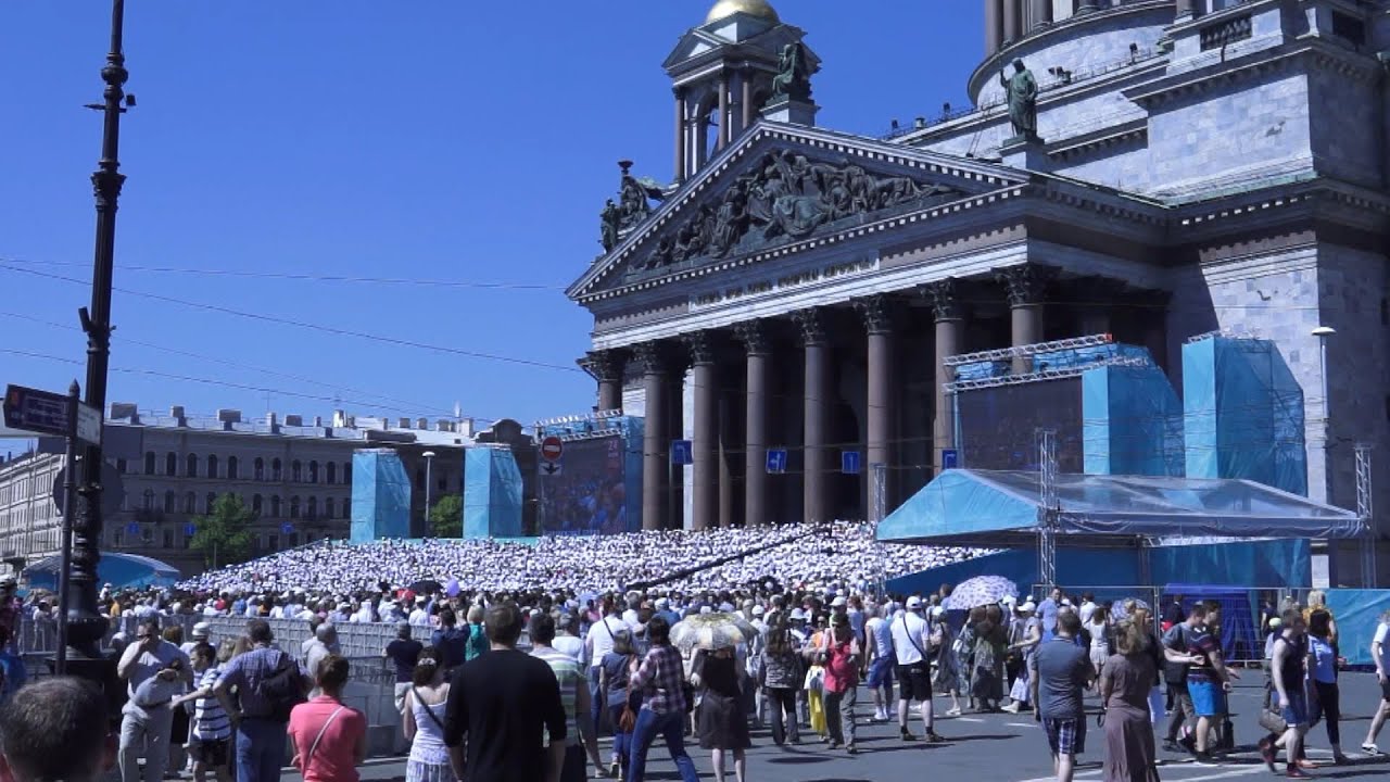 Гимн санкт петербурга