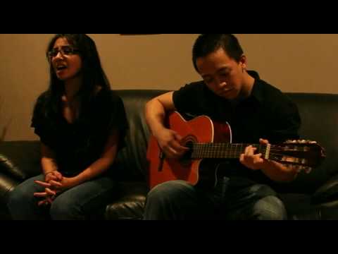 Roberta Flack - Killing Me Softly - Live Acoustic Cover by Josephine and Zart - Fugees / Lauryn Hill