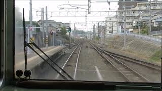 JR九州415系FM1511編成　鹿児島本線　福間⇒南福岡　前面展望動画