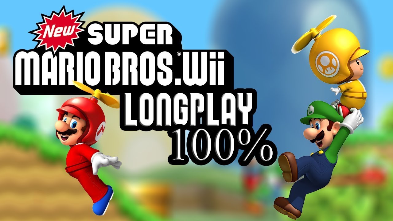 new super mario bros wii full game