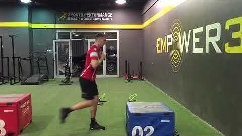 Empower Yourself Exercise. Split Squat to Explosive Step Up.