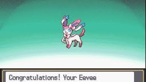 How To Evolve Eevee Into Sylveon | Pokemon Radical Red