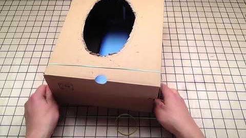 Harpa dari kotak sepatu, Do it yourself, harp from shoebox