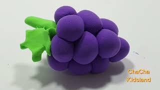 Grapes from plasticine/Виноград из пластилина/Plastilindan uzum