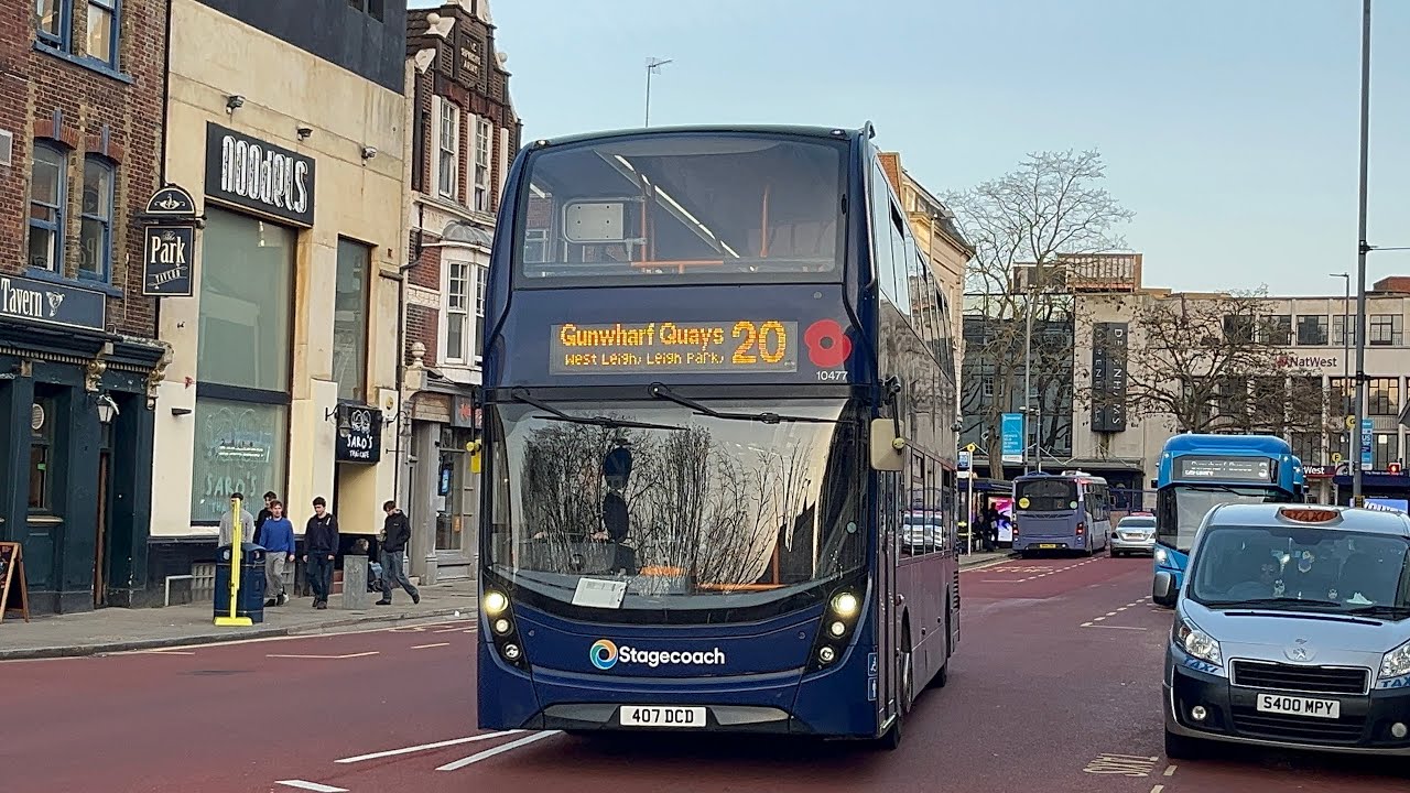Stagecoach South | 407 DCD 10477 | 20 to Gunwharf Quays