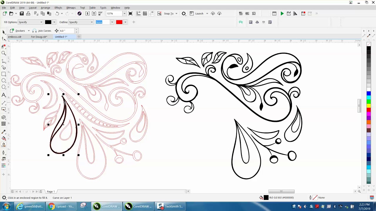 Coreldraw векторы