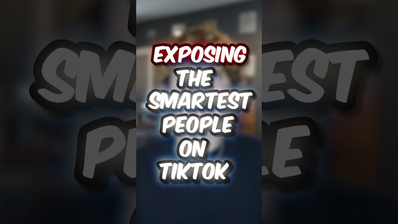 Exposing The SMARTEST People on TikTok  | Carter Escapule #shorts #makemoneyonline