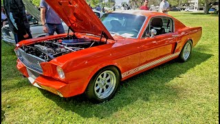 Mustang Car Show in 4k(60fps) Mustang Owners Club of California  5/1/22  Woodland Hills, CA