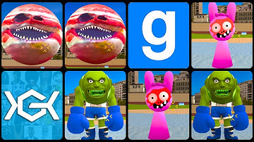 NEXTBOTS IN PLAYGROUND MOD LIN GANG GULI GULI, PRAMIXED SPRUNKI, PLANETS WAKEUP GARRY