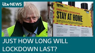 Tougher fines for rule breakers as Number 10 refuses to give timescale on lockdown | ITV News