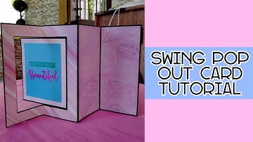 How to make Swing Pop Out Card | Swing Pop Out Card Tutorial