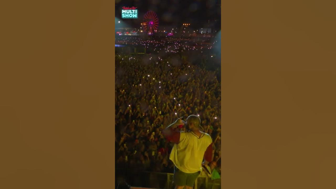 POST MALONE canta BETTER NOW, no Palco Mundo, do Rock in Rio | Rock in Rio No Multishow | #Shorts