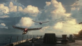 Celestial Island Battle (Part 1) | Captain America: Brave New World (2025) HD Movie Clip