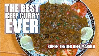 Beef Curry - Super Tender Beef Curry - Best Beef Curry - Restaurant Style Beef Curry - Beef Masala