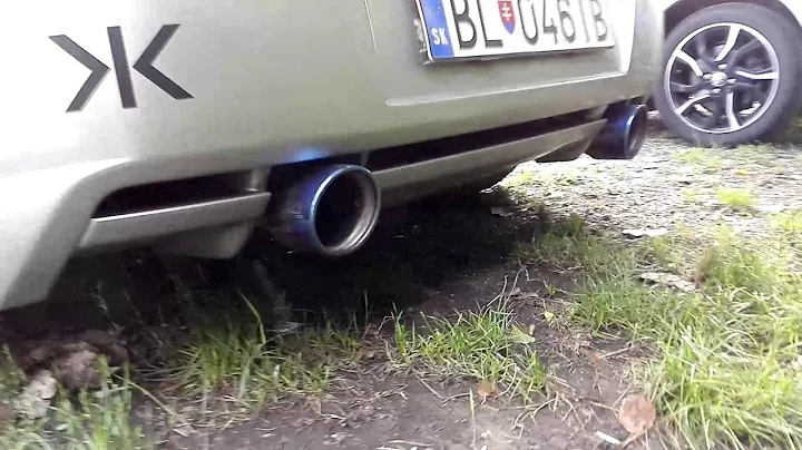 Nissan 350z Invidia Gemini Exhaust + K&N Intake + Resonated Test Pipes