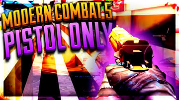 Modern Combat 5 LIVE #5 - PISTOL ONLY! (MC5 Multiplayer Gameplay)