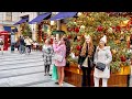 London Christmas lights 2021 | Bond Street Luxury Christmas Shopping | London Walk Mayfair - 4k HDR