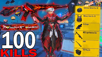 100 KILLS!😍 NEW BEST LOOT GAMEPLAY with BLOOD RAVEN X-SUIT🔥SAMSUNG,A7,A8,J4,J5,J6,J7,J2,J3,XS,A3,A4