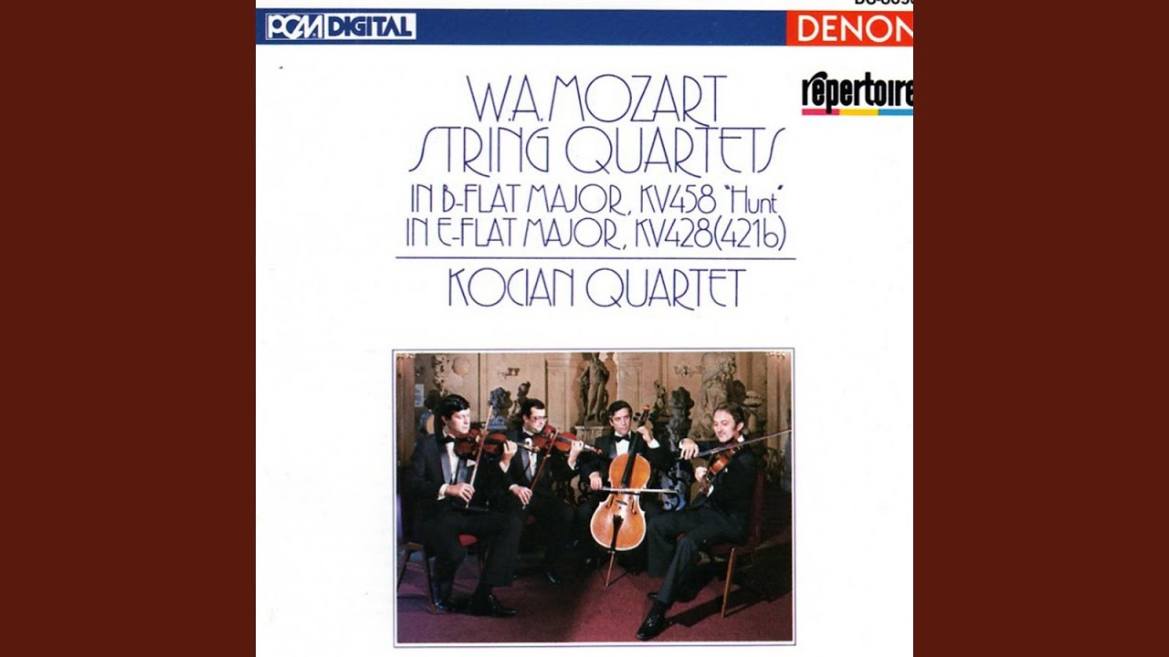 String Quartet No. 16 in E-Flat Major, KV 428: III. Menuetto - Allegretto auf YouTube ansehen