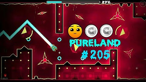 DAILY LEVEL #205 Geometry Dash 2.1 el nivel PURELAND