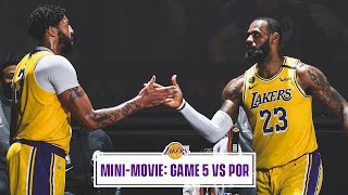 Mini-Movie: Lakers Close Out Portland