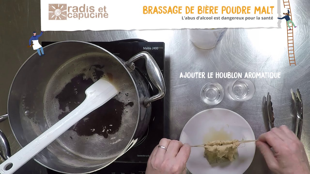 Radis et Capucine - Coffret Brassage avec Malt en Grains Bière