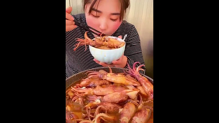 ASMR SPICY SEAFOOD, 해물찜 먹방, OYSTER, 굴 먹방, SPICY ENOKI MUSHROOM, 팽이버섯 먹방, OCTOPUS, SHRIMP 먹방MUKBANG