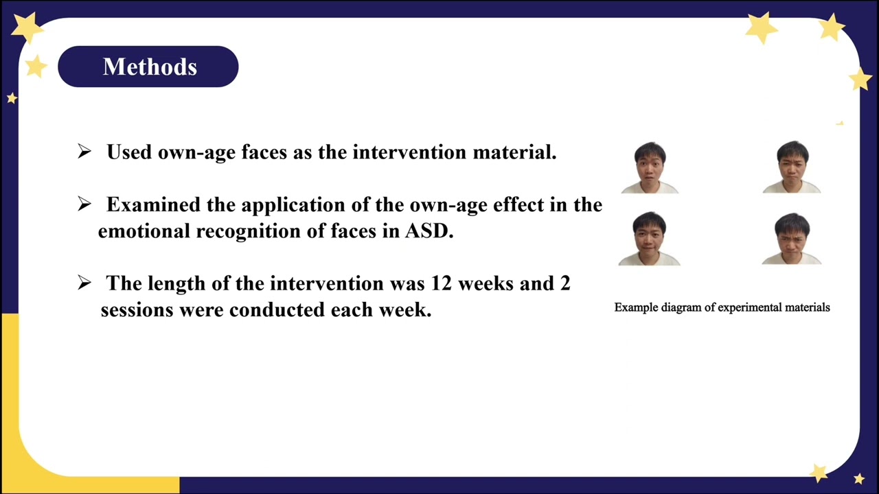 Own-age Effects in children with ASD – Video abstract [ID 427006]