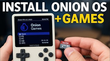 How to install Onion OS and add games to the Miyoo Mini Plus